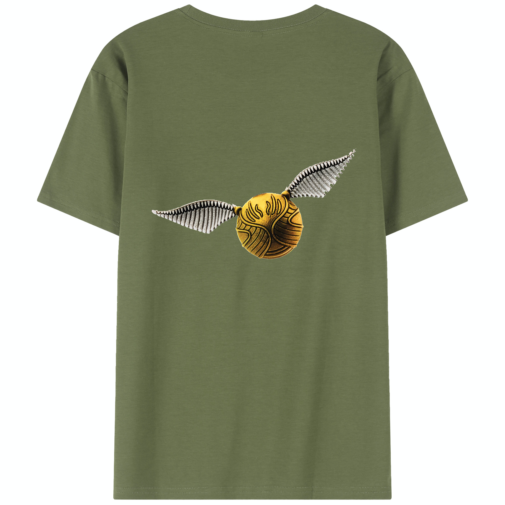 （画像用） Harry Potter ハリー・ポッターシリーズ 綿100％半袖Tシャツ（背面プリント）